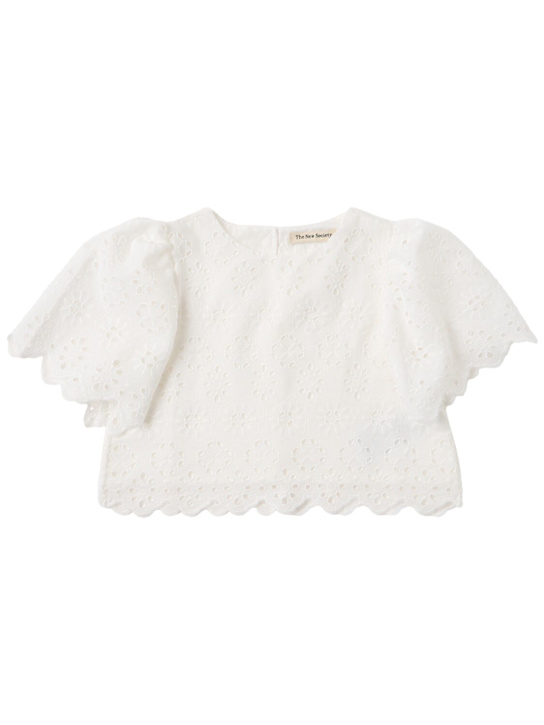 The New Society: Cotton blend t-shirt