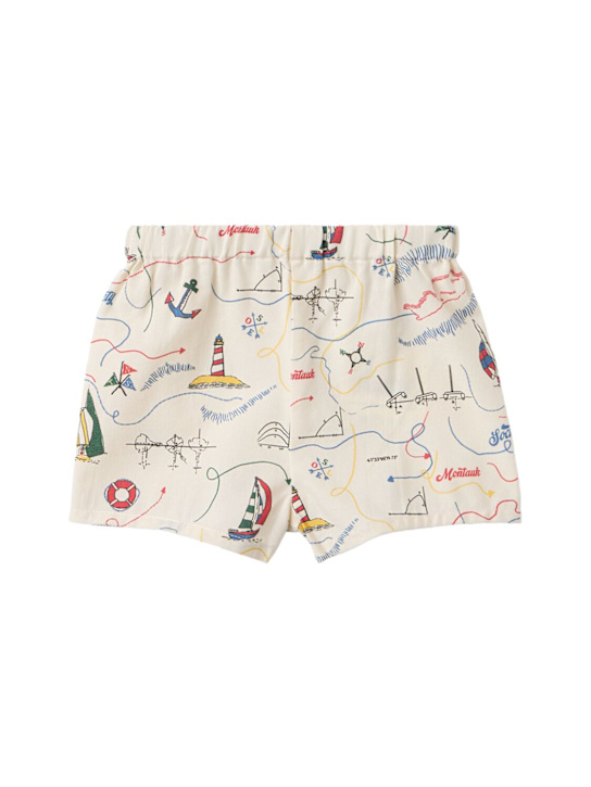 The New Society: Printed cotton shorts