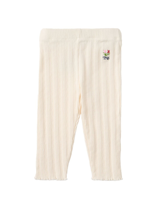 The New Society - Printed cotton blend leggings