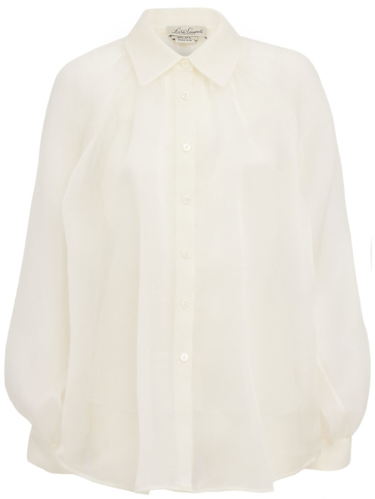LUISA SPAGNOLI: Bergamina silk shirt