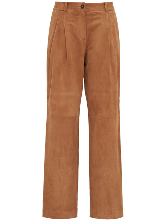LUISA SPAGNOLI - Alabarda suede pants