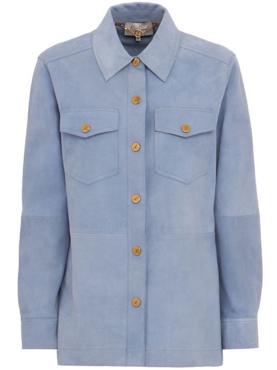 LUISA SPAGNOLI: Varenne suede jacket