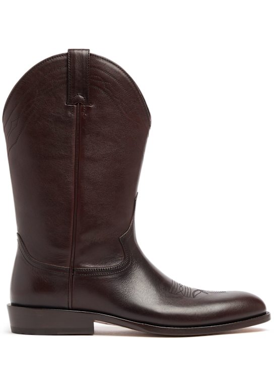 Buttero: Baio leather high boots