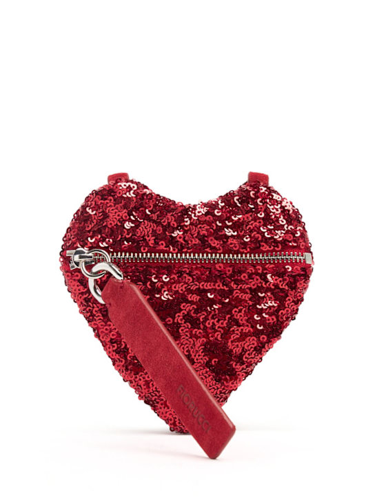 FIORUCCI - Sequined heart mini bag