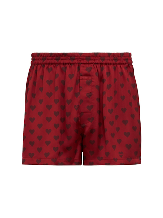 SKIMS: Hearts sateen boxers