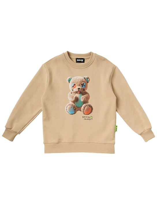 Barrow: Printed cotton sweatshirt