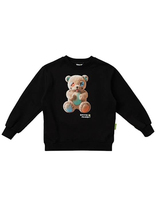 Barrow - Printed cotton sweatshirt