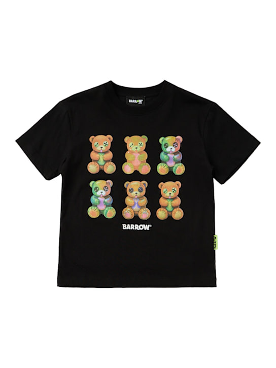Barrow - Printed cotton jersey t-shirt