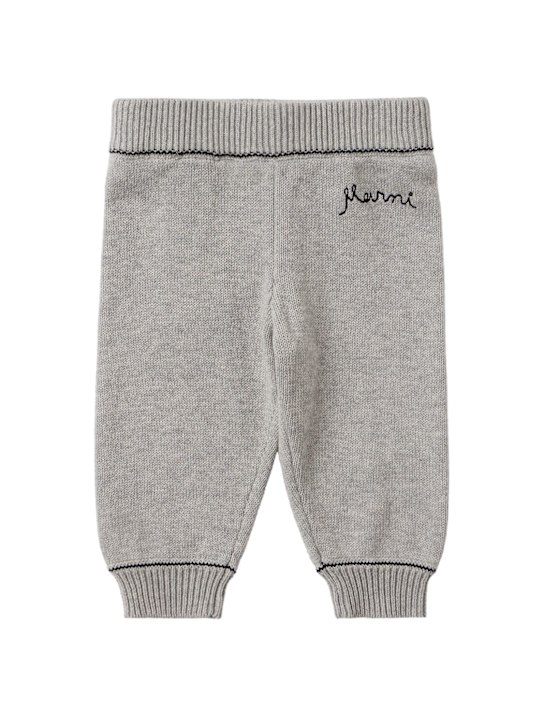 Marni Junior - Cotton logo sweatpants