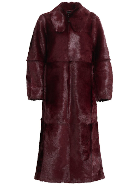 BY MALENE BIRGER - Rafaia long pony skin coat