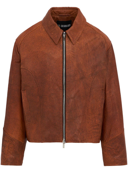 LOUIS GABRIEL NOUCHI - Leather jacket