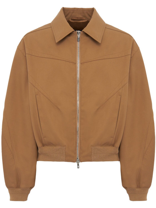 LOUIS GABRIEL NOUCHI: Canvas bomber jacket