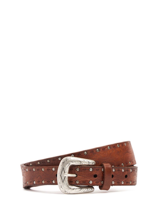 ANDERSON'S - Leather belt