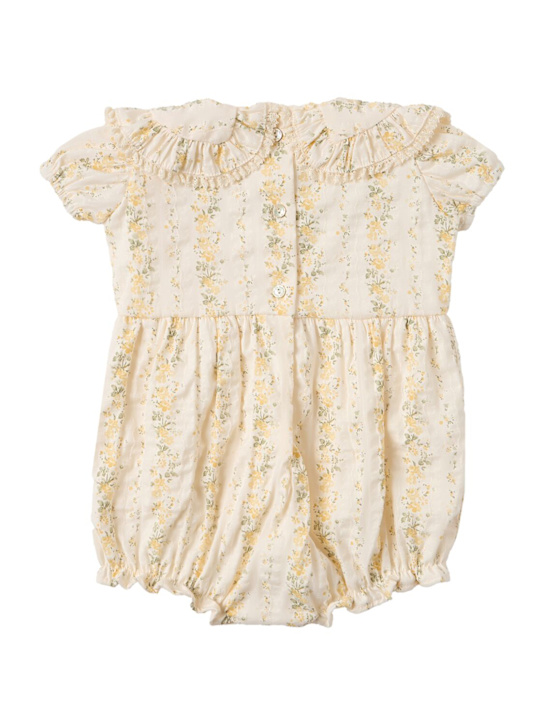 COSMOSOPHIE - Printed cotton romper