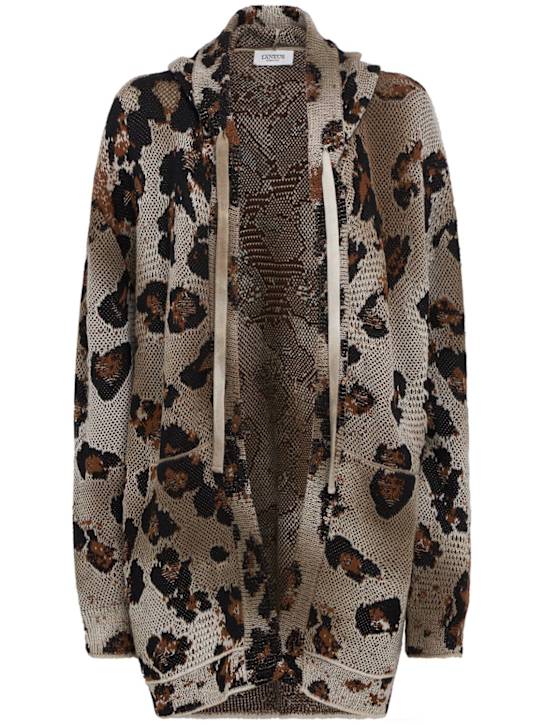 Laneus - Oversize knit cardigan