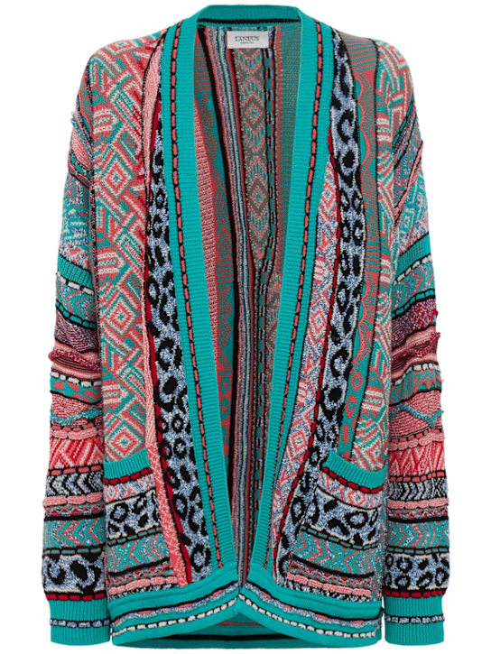 Laneus - Oversize knit cardigan