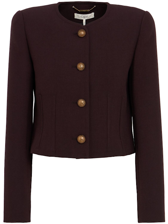 Chloé - Blazer aus Wollkrepp