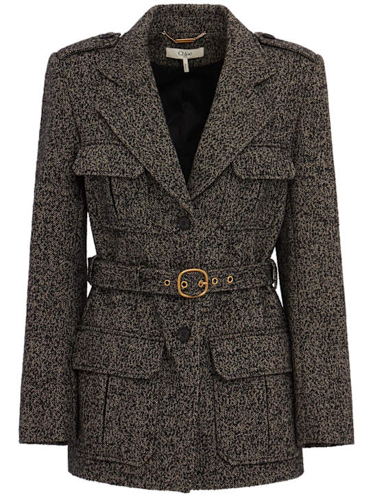 Chloé - Bomberjacke aus Wollmischung