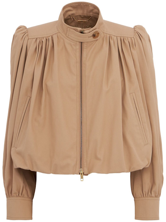 Chloé - Kurze Jacke aus Baumwollcanvas