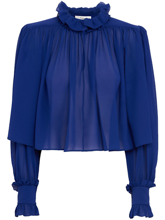Chloé - Silk blend georgette shirt