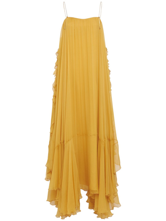Chloé - Silk mousseline long dress