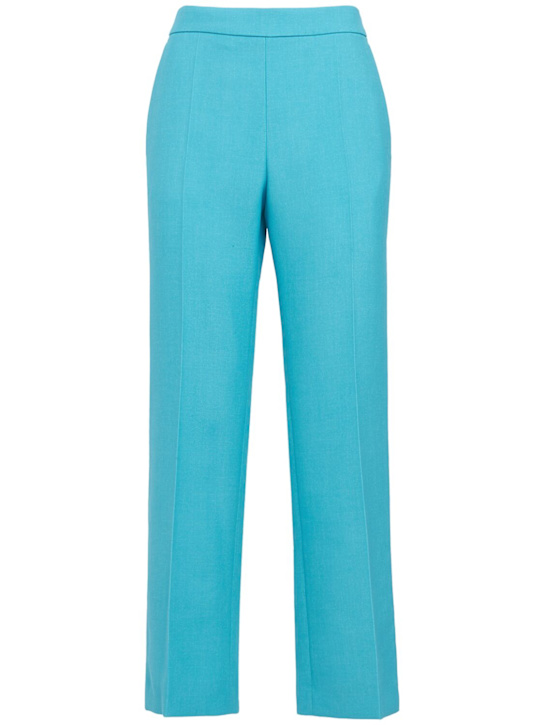 Chloé: Wool crepe straight pants