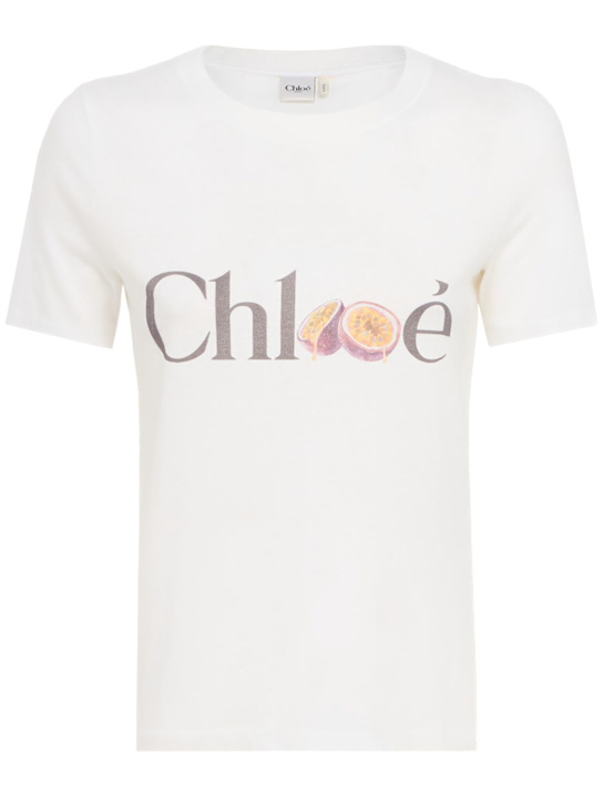 Chloé: Camiseta de algodón