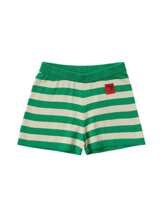 MAX&CO - Striped cotton shorts