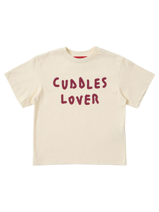 MAX&CO: Embroidered cotton jersey t-shirt