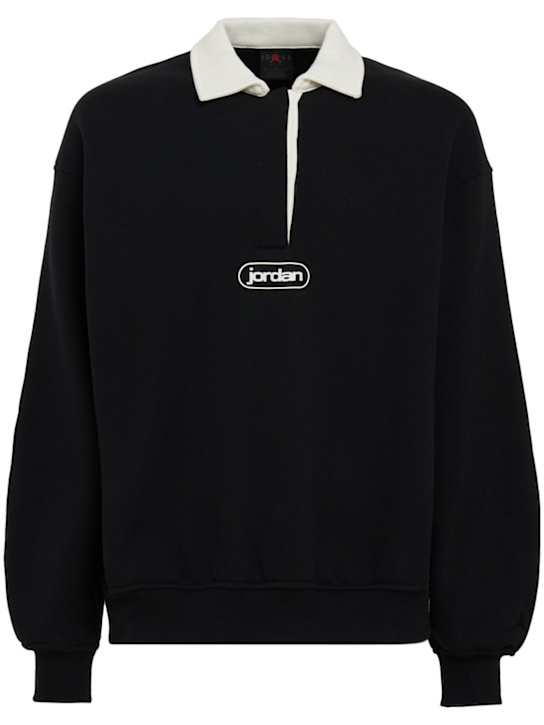 Jordan: Flight Fleece polo sweatshirt