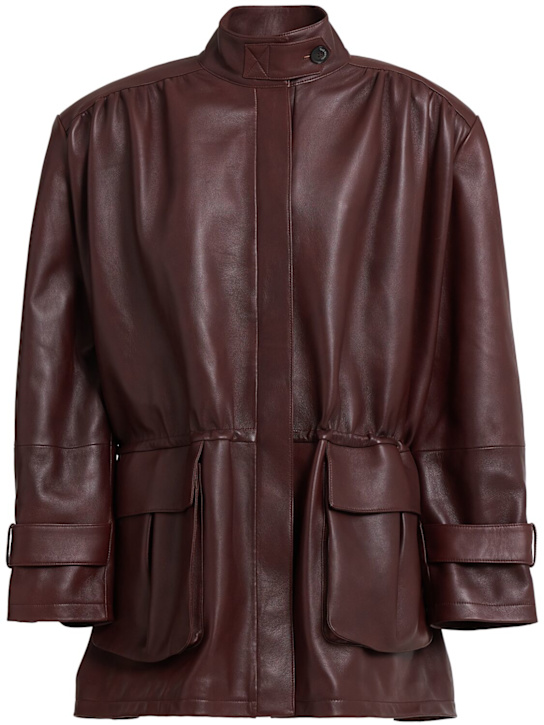 THE MANNEI: Leather jacket