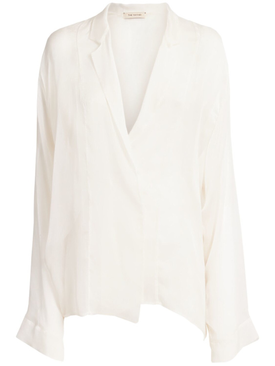 THE MANNEI: Silk shirt