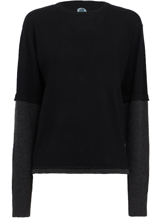 ADRIAN CASHMERE - Double-layer cashmere sweater