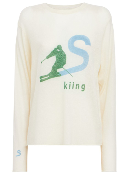 ADRIAN CASHMERE - Ski long sleeve cashmere sweater