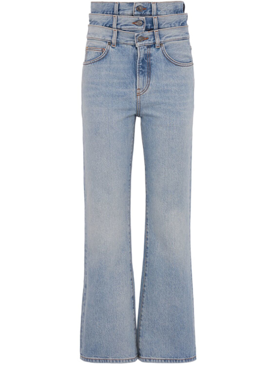 FIORUCCI - Triple-layer flared jeans