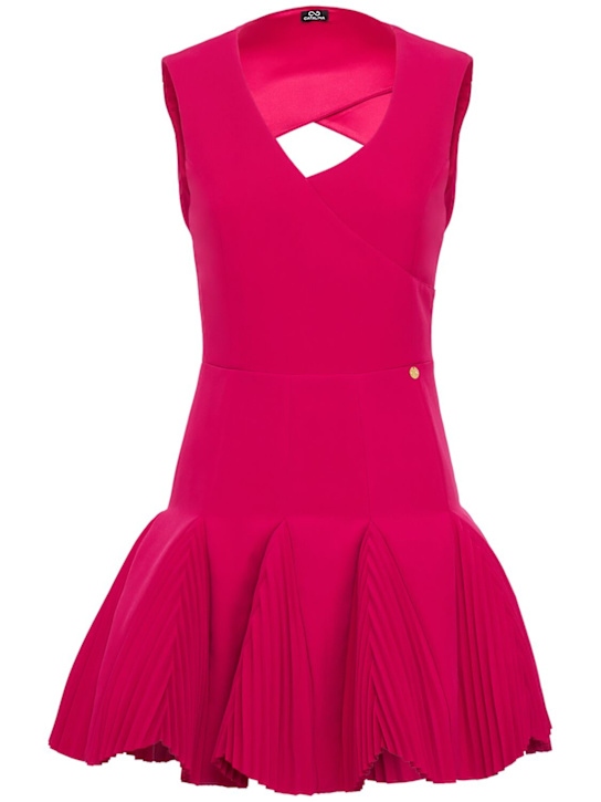 CATALINA: Marylin plissé mini dress