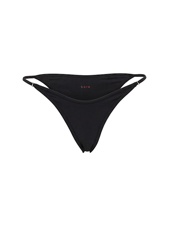 BARE - Liv v-shaped low rise bikini bottoms