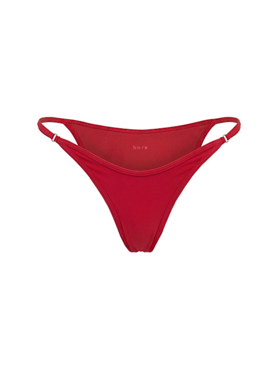 BARE - Liv v-shaped low rise bikini bottoms