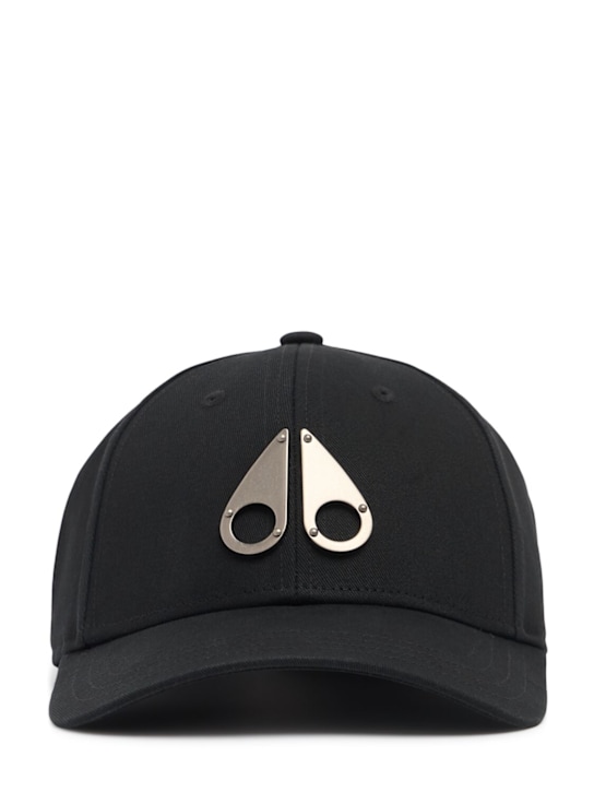 Moose Knuckles: Logo cotton baseball cap