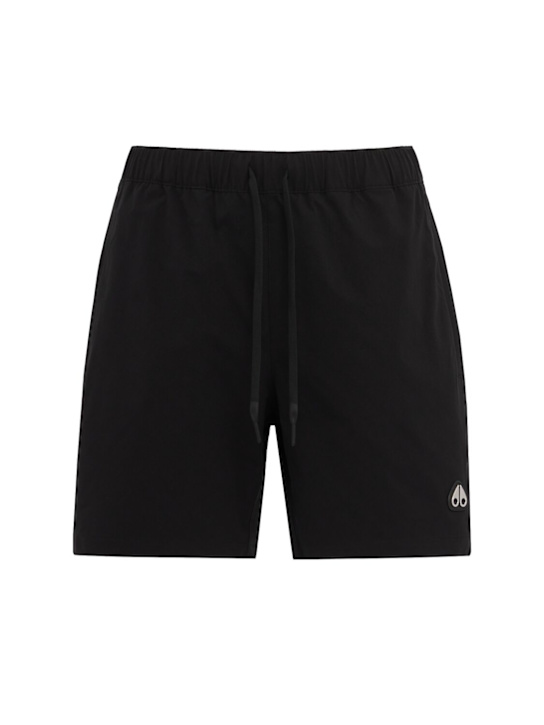 Moose Knuckles - Logo swim shorts