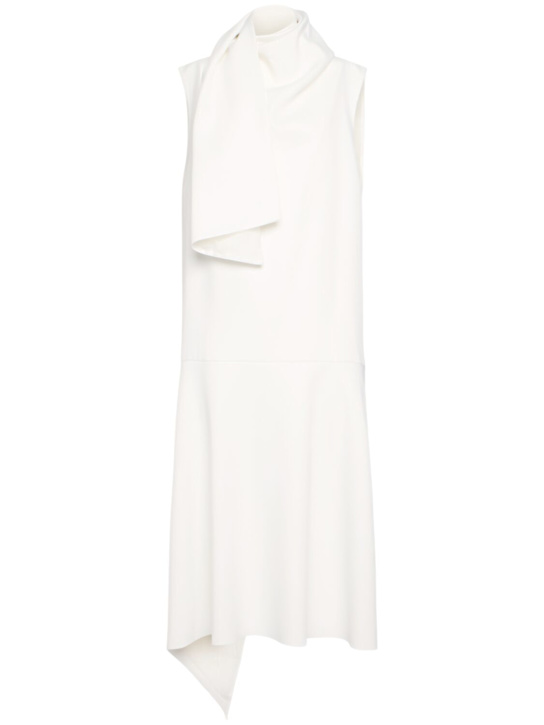 Khaite - Robe midi en mélange de Acétate Loell