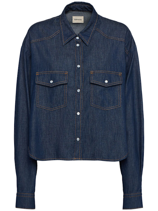 Khaite - Chemise en coton Grenon