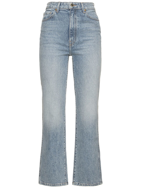 Khaite - Abigail cotton straight leg jeans
