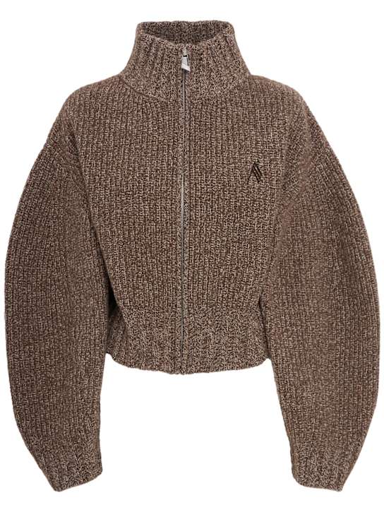 The Attico - Knit zip cardigan