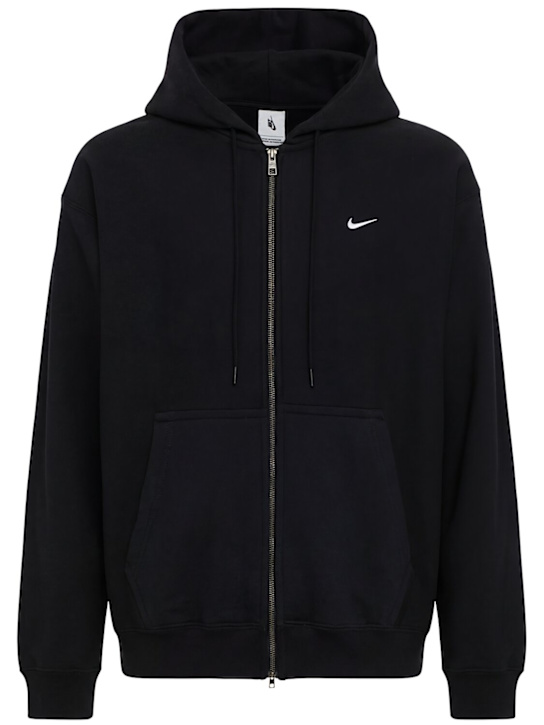 Nike: Solo Swoosh zip heavy sweatshirt hoodie