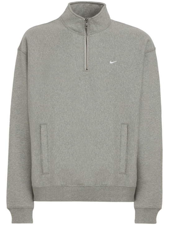 Nike - Solo Swoosh quarter zip sweatshirt