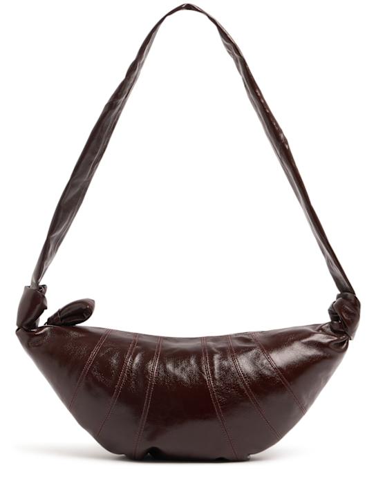 Lemaire - Medium Baumwolltasche mit Beschichtung „Croissant“