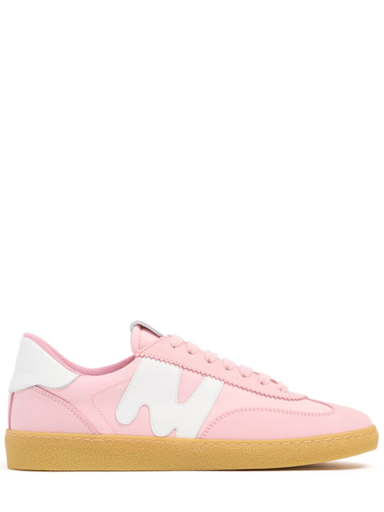 MSGM - Retro Trainer leather lace-up sneakers