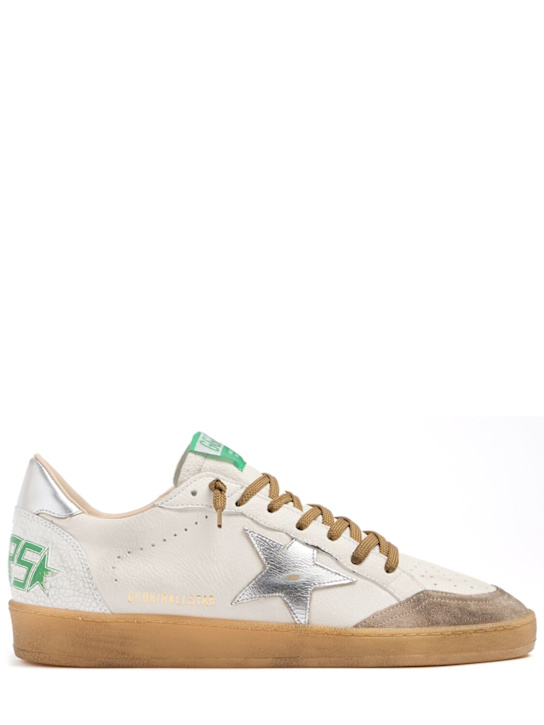 Golden Goose - Ballstar laminated leather sneakers