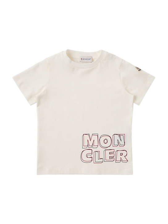 Moncler - Logo cotton t-shirt